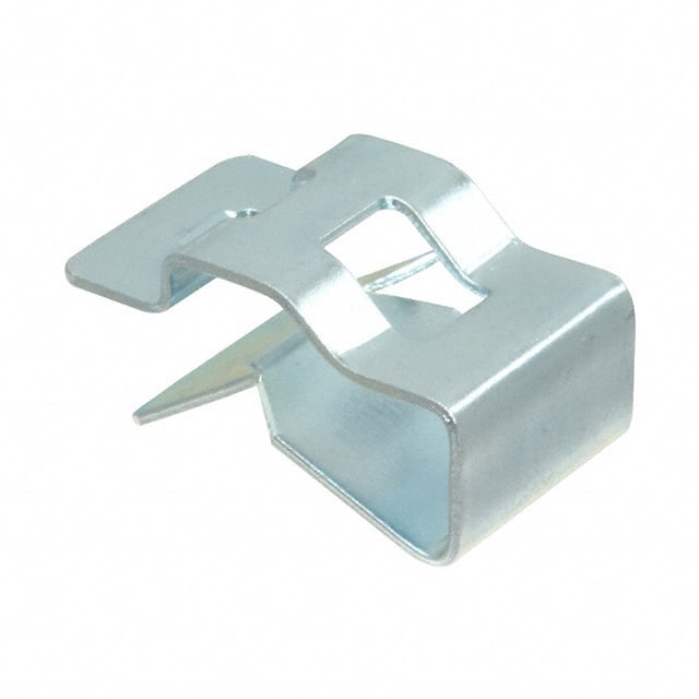 MCMS25-P-C CABLE TIE HLDR SNGLE CLIP ON SIL