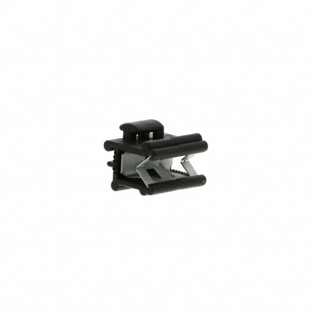 550249 CABLE TIE HLDR SGL EDGE MNT BLK