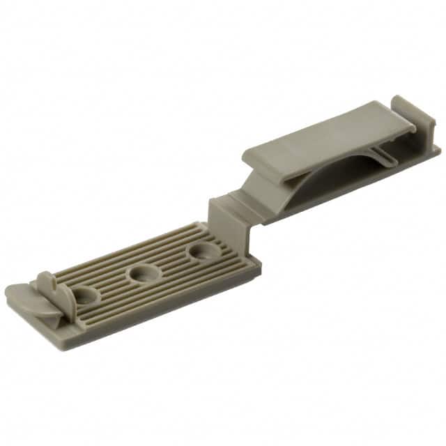 FCH2-A-C14 CABLE TIE HLDR SNGLE ADH GRAY