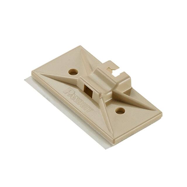 SMS-A-C15 CABLE TIE HLDR SNGLE ADH IVORY