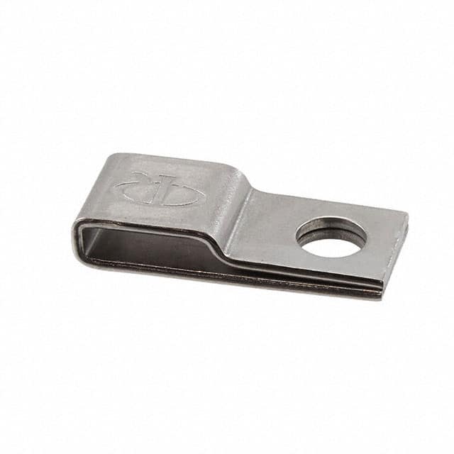 MTH1-2 CABLE TIE HLDR SGL RIVET MNT SIL