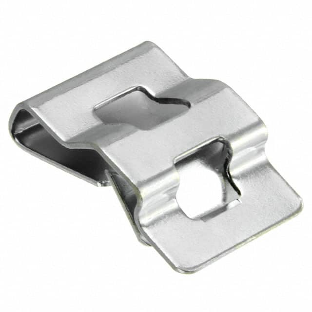 MCMS12-P-C CABLE TIE HLDR SNGLE CLIP ON SIL