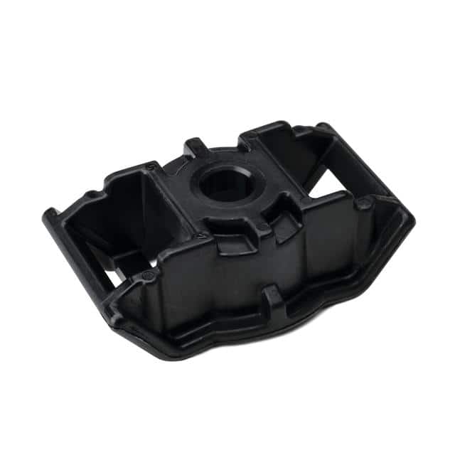 151-01122 CABLE TIE HLDR DUAL SCREW BLACK