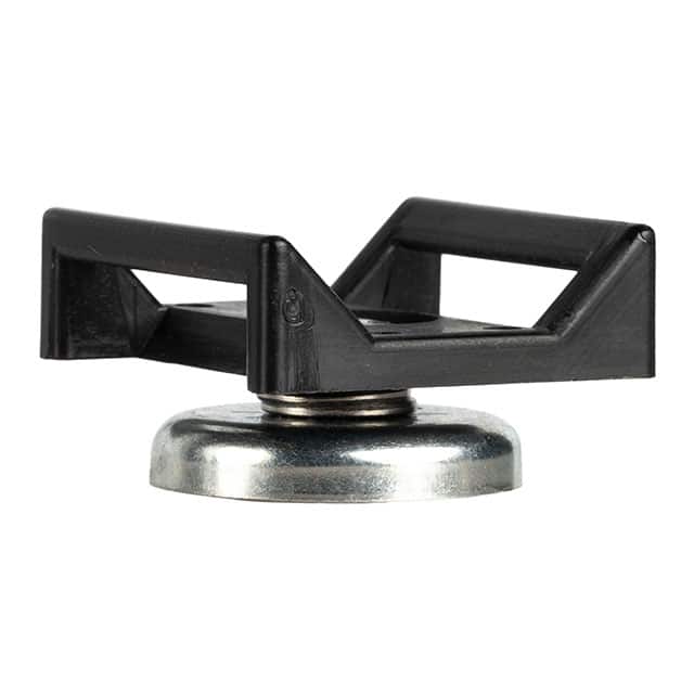 MF-25/10 CABLE TIE HLDR SNGLE MAGN BLACK
