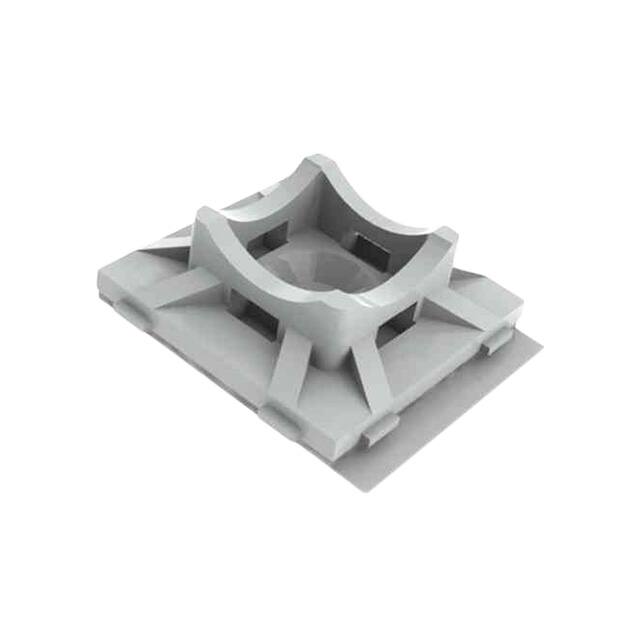 FTH-7-01-M CABLE TIE HLDR QUAD SCREW #8 NAT