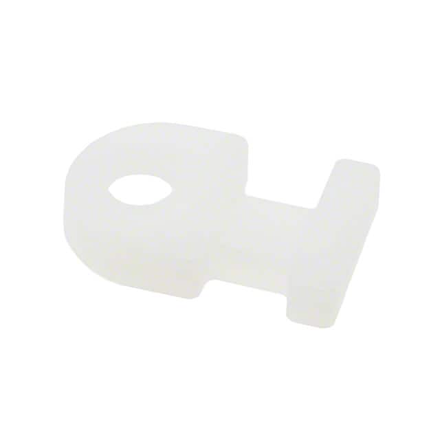 FTH-1-01-M CABLE TIE HLDR SGL SCREW #8 NAT