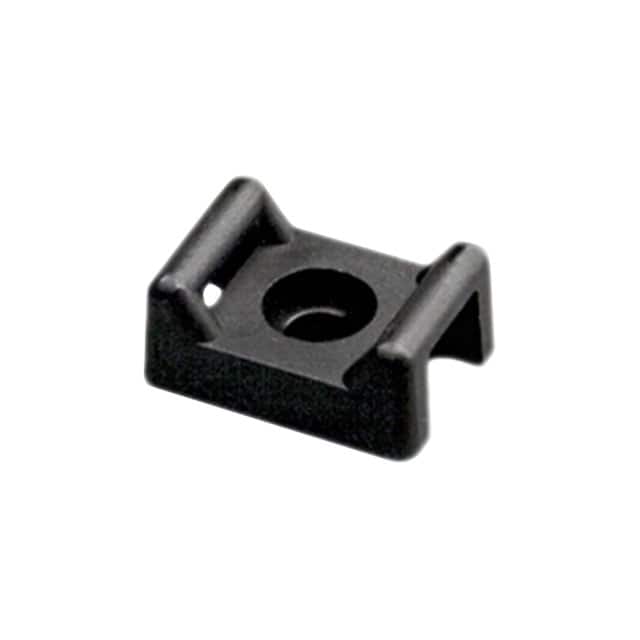 TM2R6-M30 CABLE TIE HLD DUAL RIVET MNT BLK