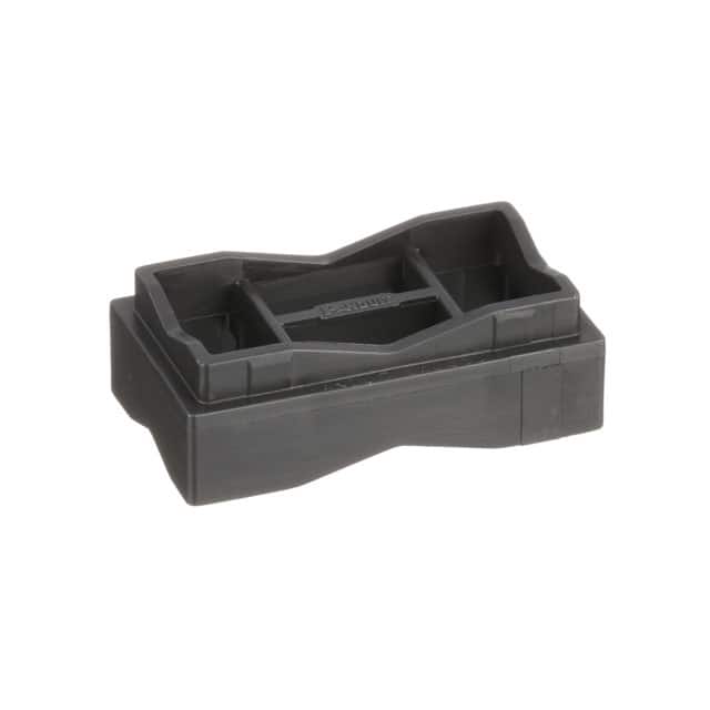 SACS50-T100 CABLE TIE HLDR DUAL TIE MNT BLK