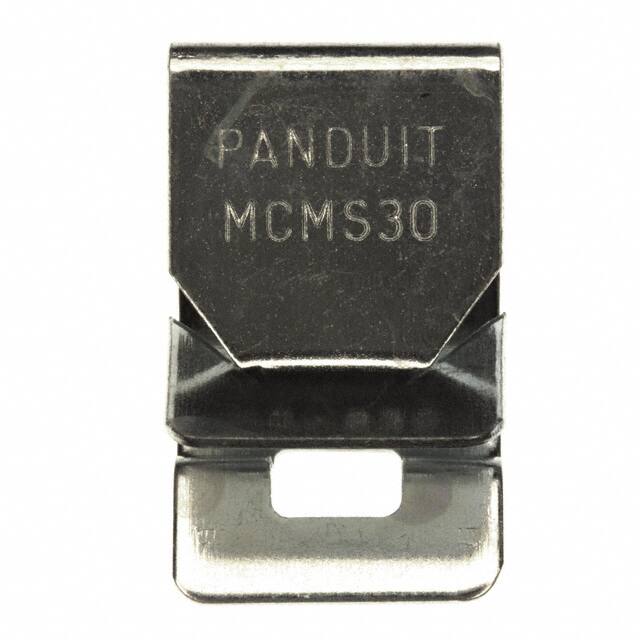 MCMS30-P-C CABLE TIE HLDR SNGLE CLIP ON SIL