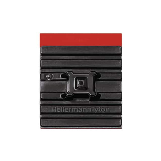 151-01527 CABLE TIE HLDR QUAD ADH BLACK