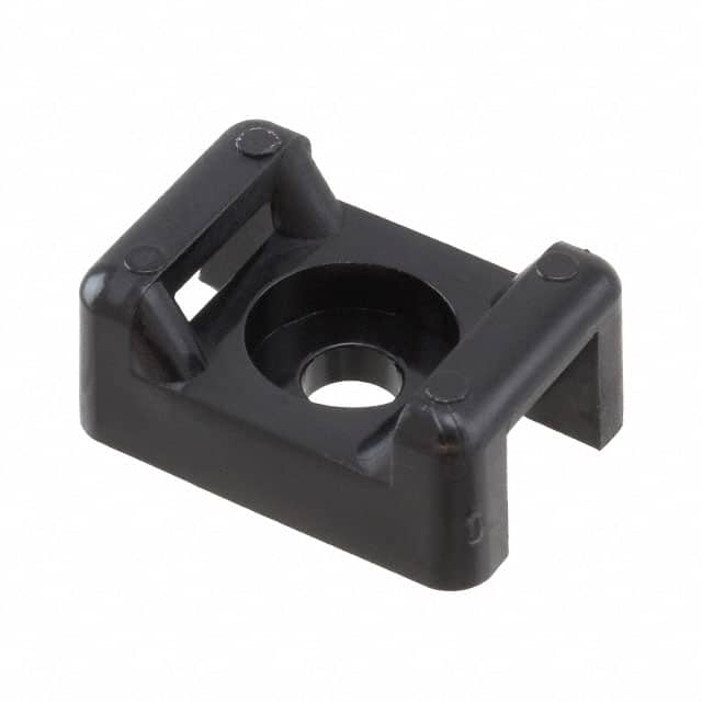 CTM20M4 CABLE TIE HLDR DUAL SCREW #8 BLK