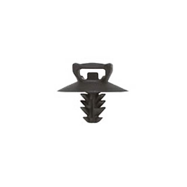 PUM-049-M30 CABLE TIE HLDR SGL PUSH MNT BLK