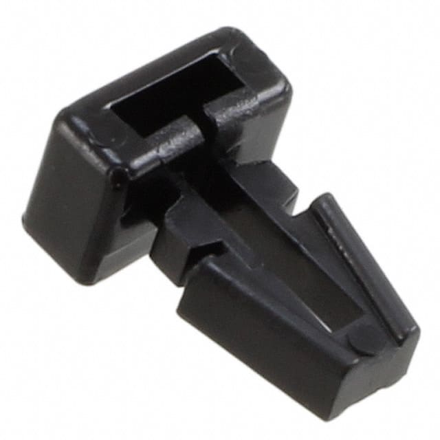 TM1SF0M4 CABLE TIE HLDR SGL PUSH MNT BLK