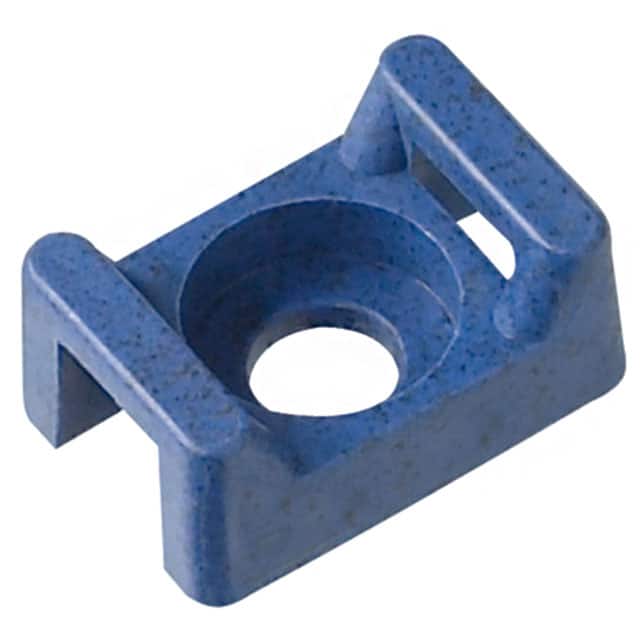 TM2S8-C186 CABLE TIE HLDR DUAL SCREW #8 BLU
