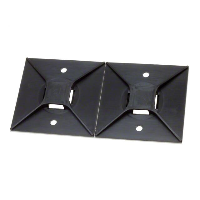 ABM4H-AT-T0 CABLE TIE HLDR QUAD ADH 2=QTY2