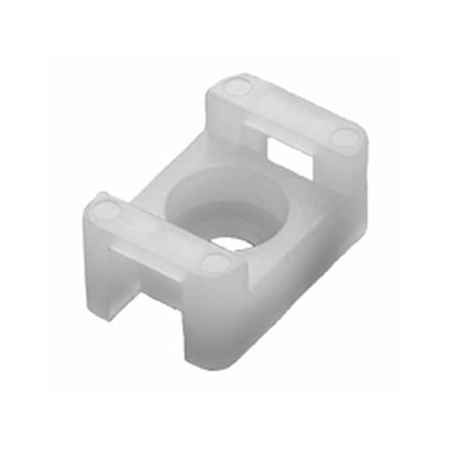 04-SM29 CABLE TIE HLDR DUAL 1/4" 100/BAG