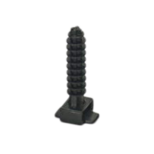 3240710 CABLE TIE HLDR SGL PUSH MNT BLK