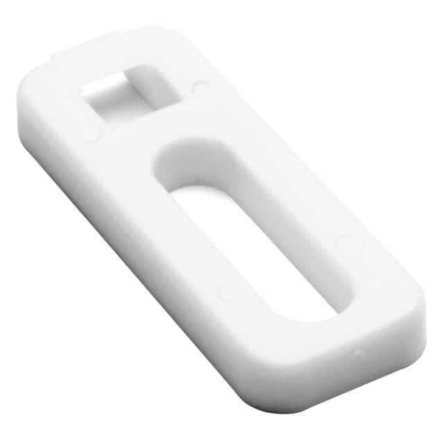 CTAP110C2 CABLE TIE HLDR SGL SCREW #10 WHT