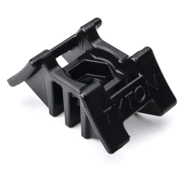 S2HM250HIRHSH1 CABLE TIE HLDR DUAL SCREW BLACK