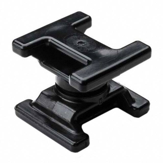 151-06500 CABLE TIE HLDR DUAL SWIVEL BLACK