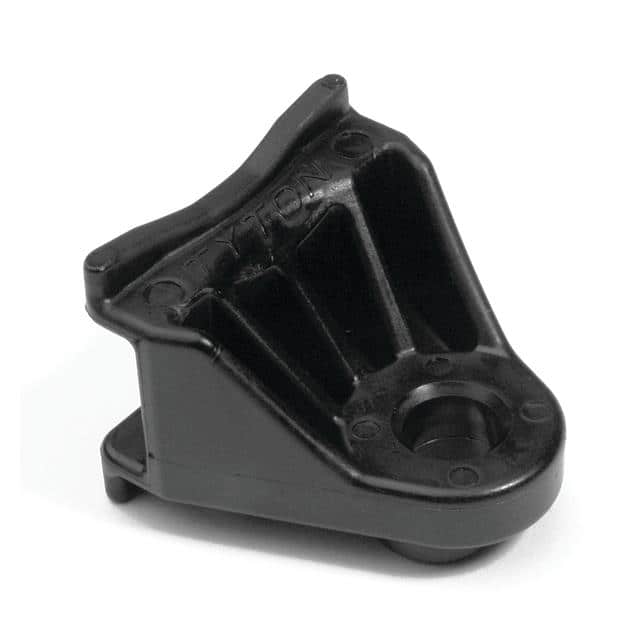 SAOM820HIRHSH1 CABLE TIE HLDR SNGLE SCREW BLACK