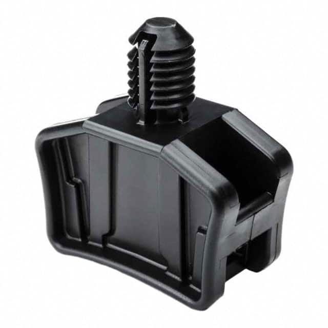 S3STM500HIRHSF1 CABLE TIE HLDR DUAL PUSH MNT BLK