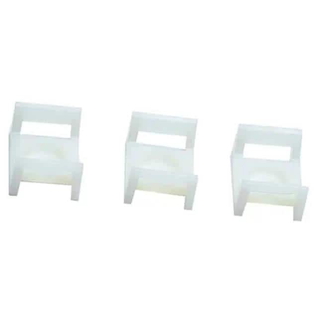 WLH03-05-100 1X0.75" NYLON CABLE SADDLE 100PP