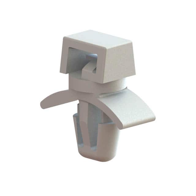 FTH-3A-01 CABLE TIE HLDR SGL PUSH WING MNT