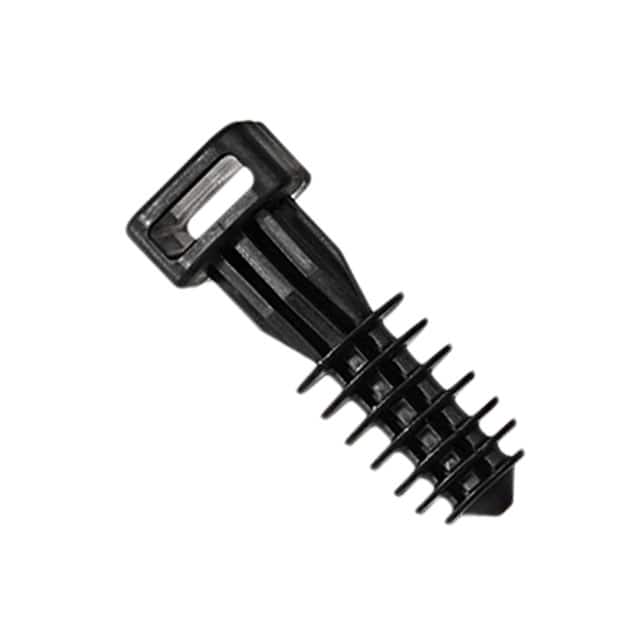 SGMPMH38-L0 CABLE TIE HLDR SGL PUSH MNT BLK