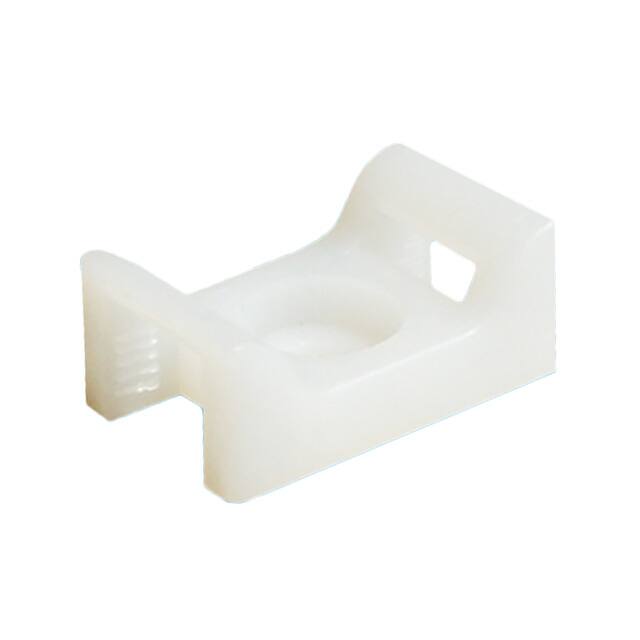 16-1509N-C CABLE TIE HLDR DUAL SCREW NAT