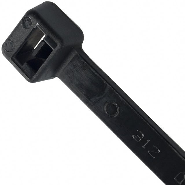 PLT1S-M0 CBL TIE LOCKING BLACK 50LBS 4.8"