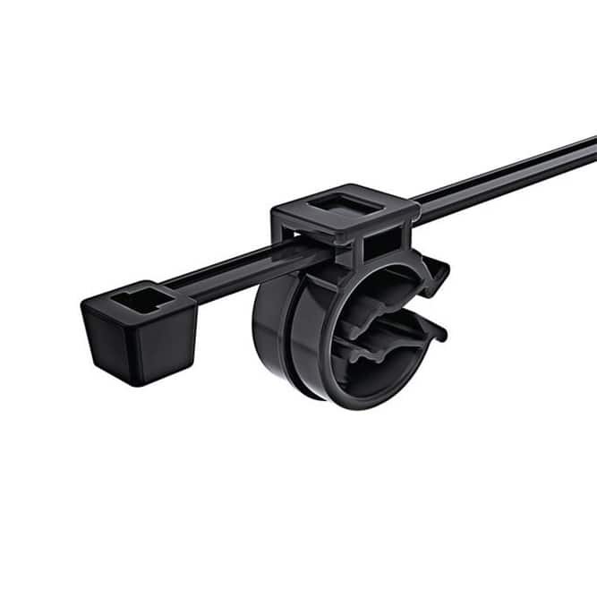 156-02946 CBL TIE 2PC LOCK BLK 50LBS 7.95"