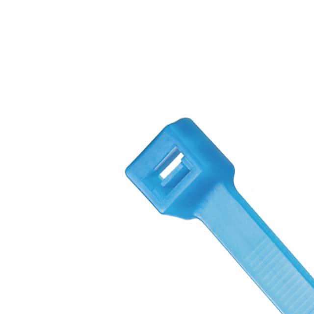 PLT1M-M76 CBL TIE LOCKING BLU/AQUA 18LB 4"