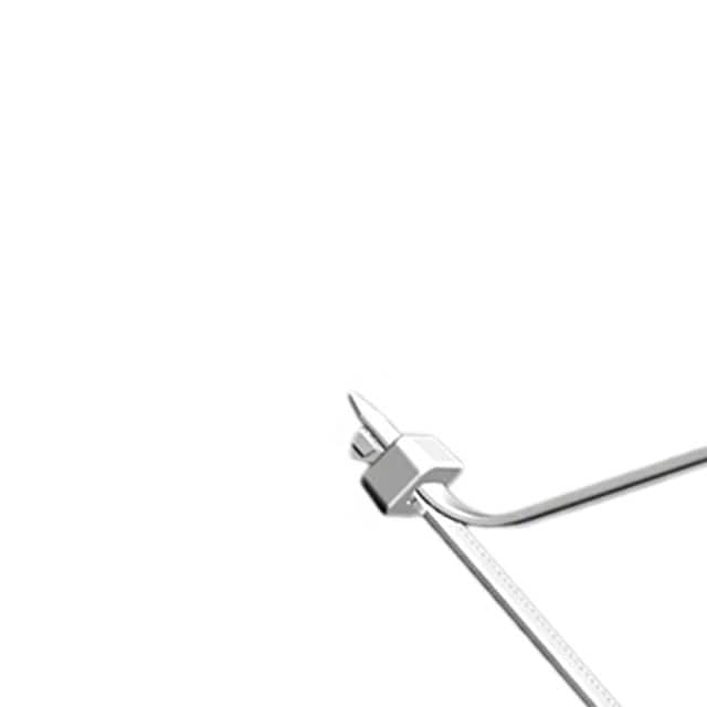 SST8H-L CBL TIE 2PC LOCK 120LB 2.292'