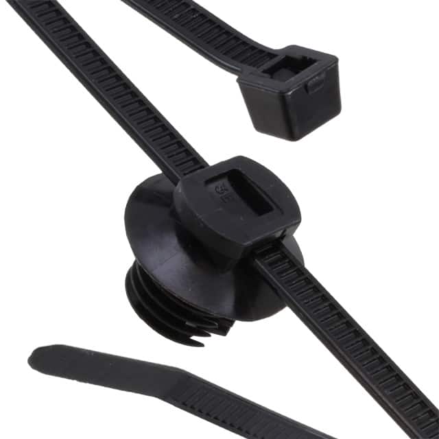 156-00091 CBL TIE LOCKING BLACK 50LBS 8"