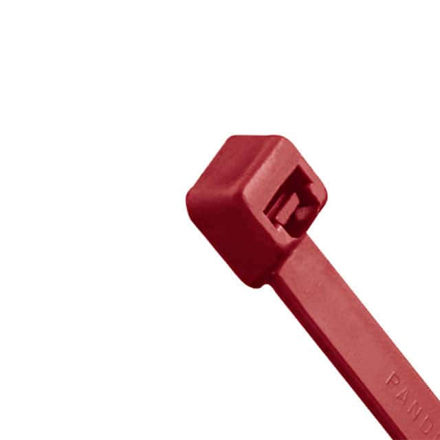 PLT1M-M702Y CBL TIE LOCKING MAROON 18LBS 4"