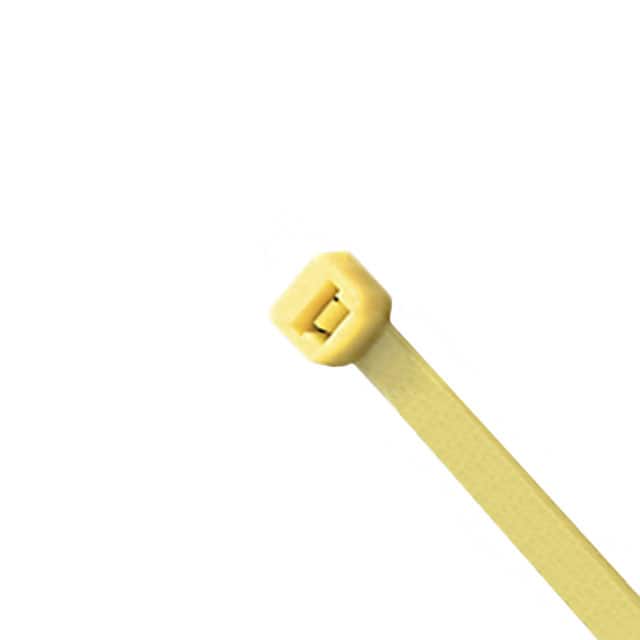 PLT2I-M4Y CBL TIE LOCKING YELLOW 40LBS 8"