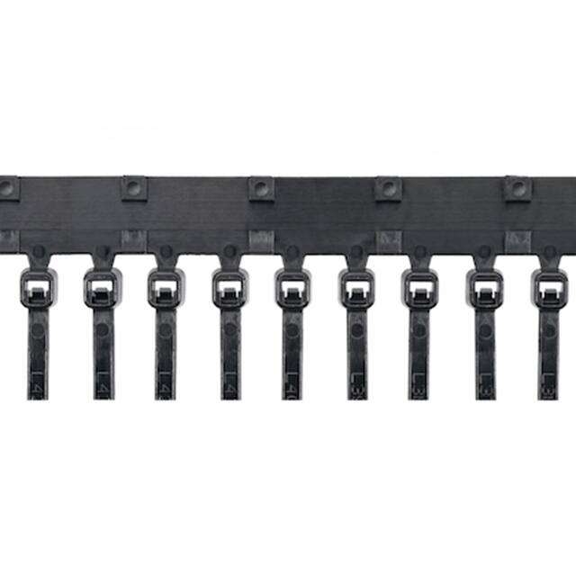 PLT1M-XMR00 CBL TIE LOCKING BLACK 18LBS 4"