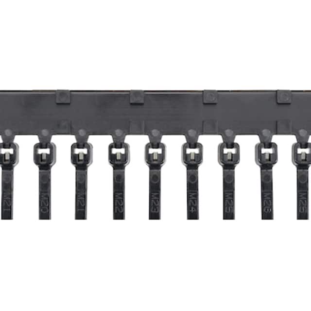 BT1.5M-XMR0 CBL TIE LOCKING BLACK 30LBS 5.6"