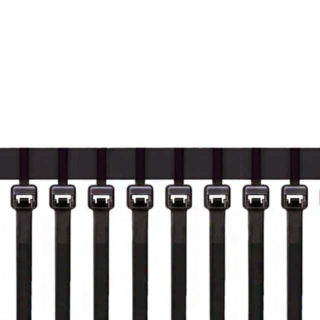 PLT2S-VMR0 CBL TIE LOCKING BLACK 50LBS 8.1"