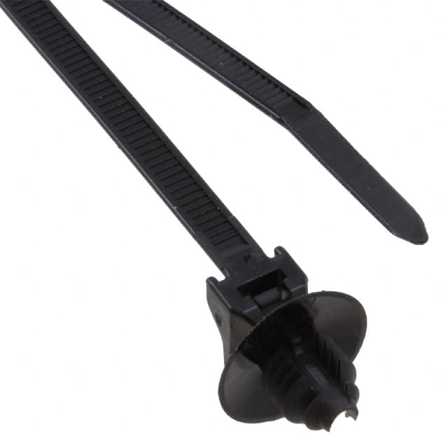 155-05800 CBL TIE LOCKING BLACK 30LBS 6.3"