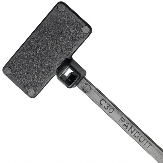 PLF1M-C0 MARKER TIE BLACK 18LBS 4.3"