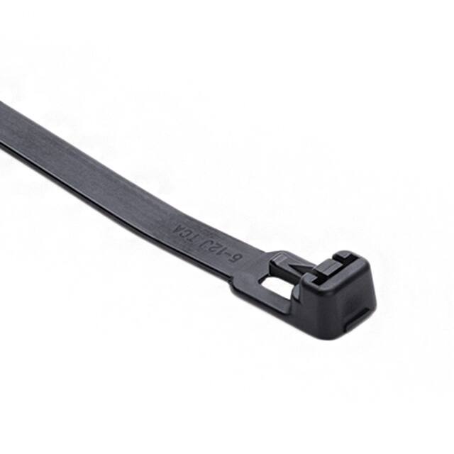 115-00049 CBL TIE RELEASABLE BLACK 50LBS