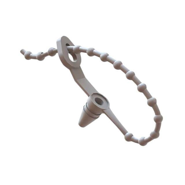 PT-305 BEADED TIE NATURAL 5"