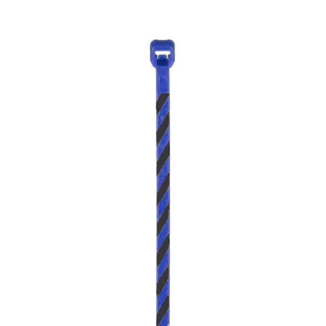 PLT1M-L6-0 CBL TIE LOCK BLUE/BLK 18LB 4"