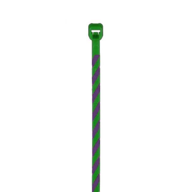 PLT1M-L5-7 CBL TIE LOCK GRN/VIOLET 18LB 4"