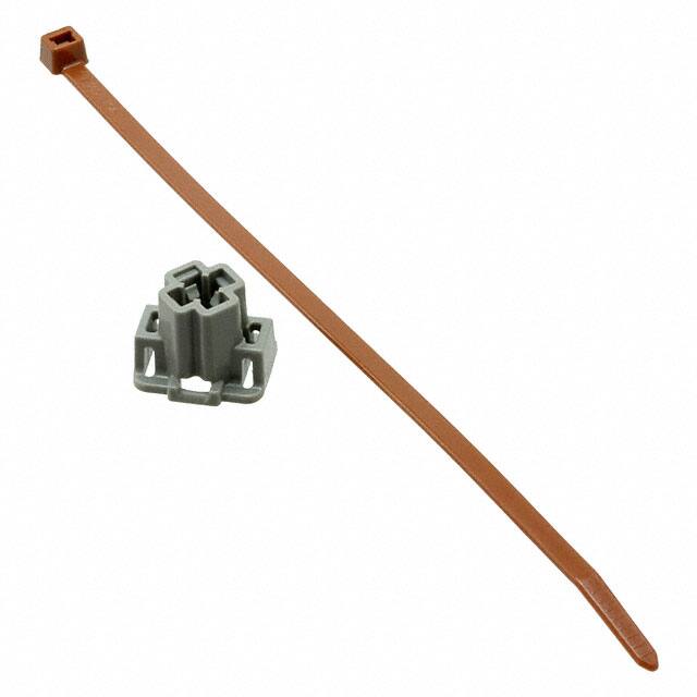 156-01668 CBL TIE LOCK BRN/GRAY 50LB 7.95"