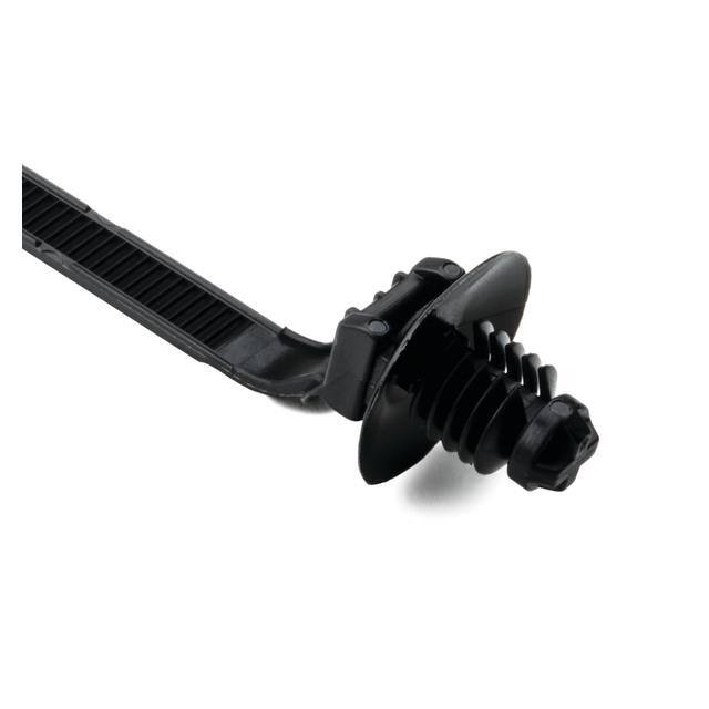 157-00017 CBL TIE 1PC LOCK BLACK 30LB 6.7"