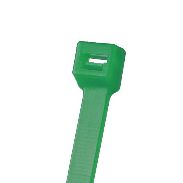PLT1M-L5 CBL TIE LOCKING GREEN 18LBS 4"