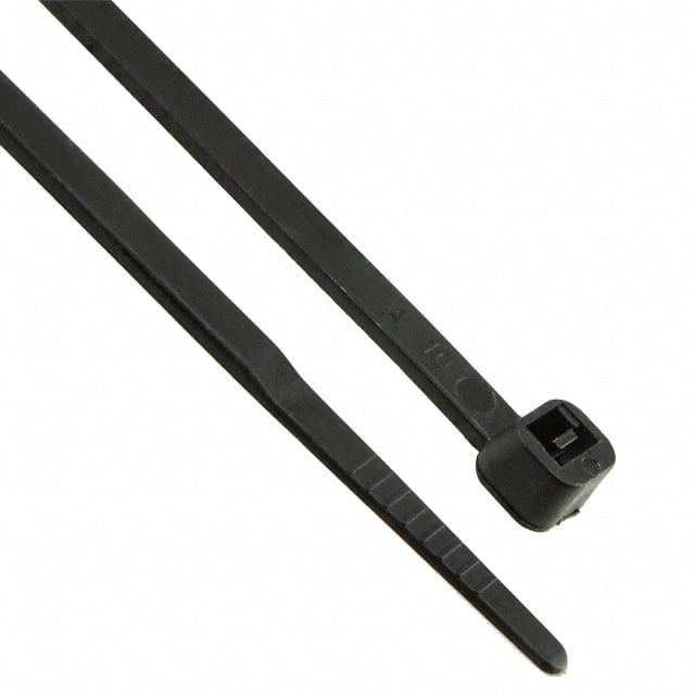 17-EHD760B-C CBL TIE LOCKING BLK 175LB 2.493'